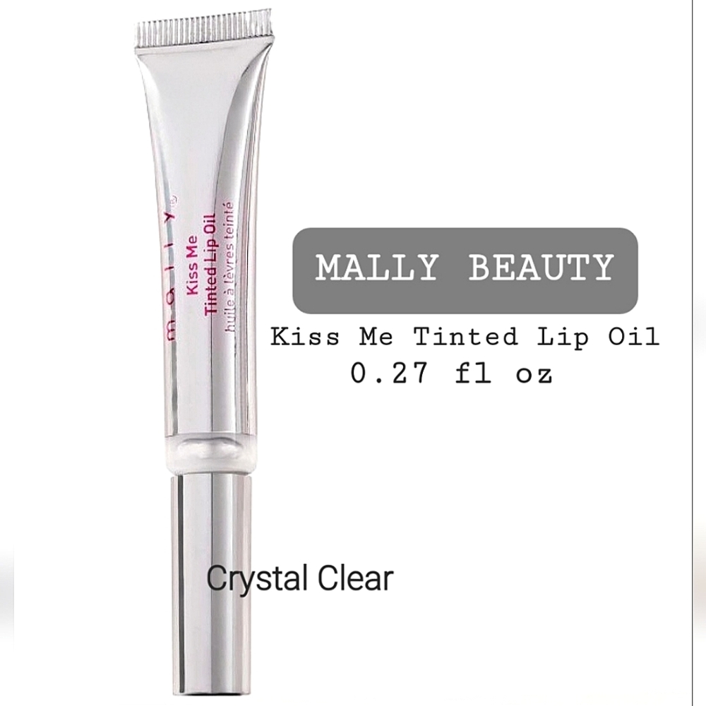 🆕️Mally Beauty KISS ME Tinted Lip Oil CRYSTAL CLEAR